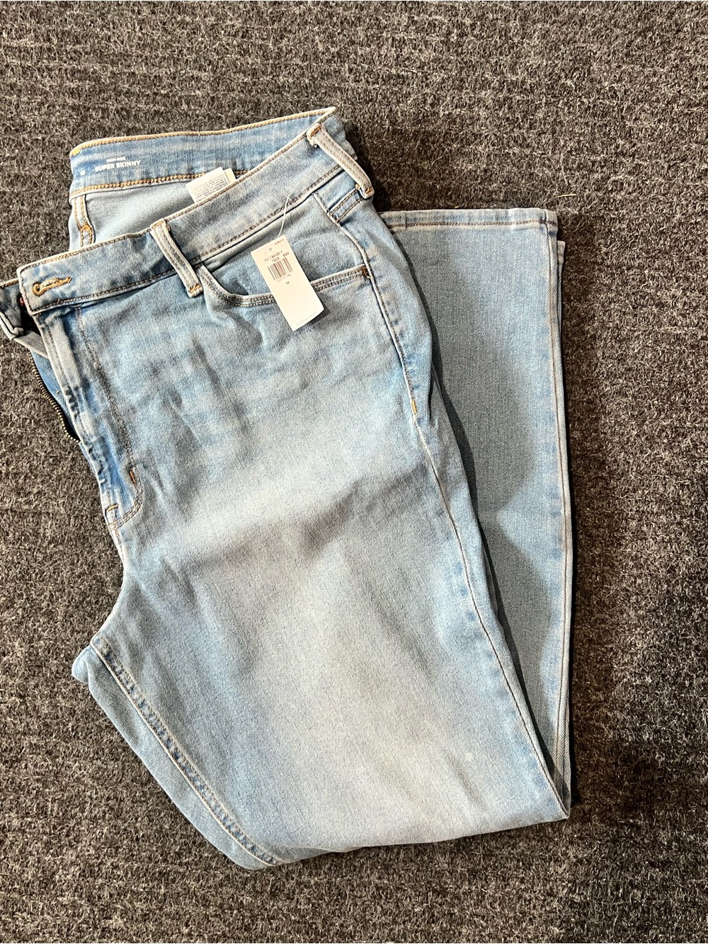 Old Navy Light Blue Straight Leg Jeans